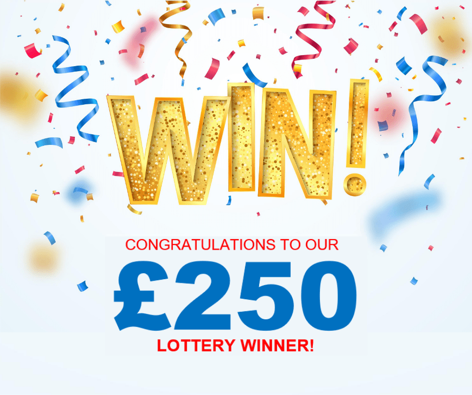 £250 winner graphic